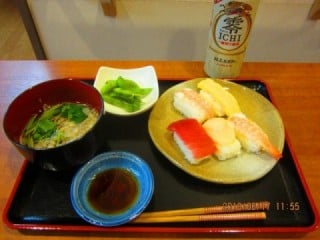 父の日　さくらユニットの昼食